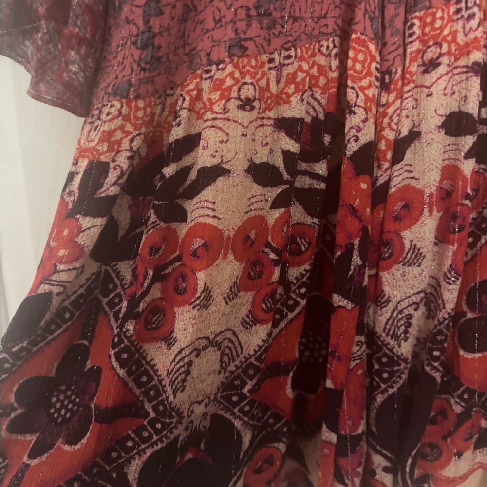 Bohemian Floral Maxi Dress - Picture 4 of 4